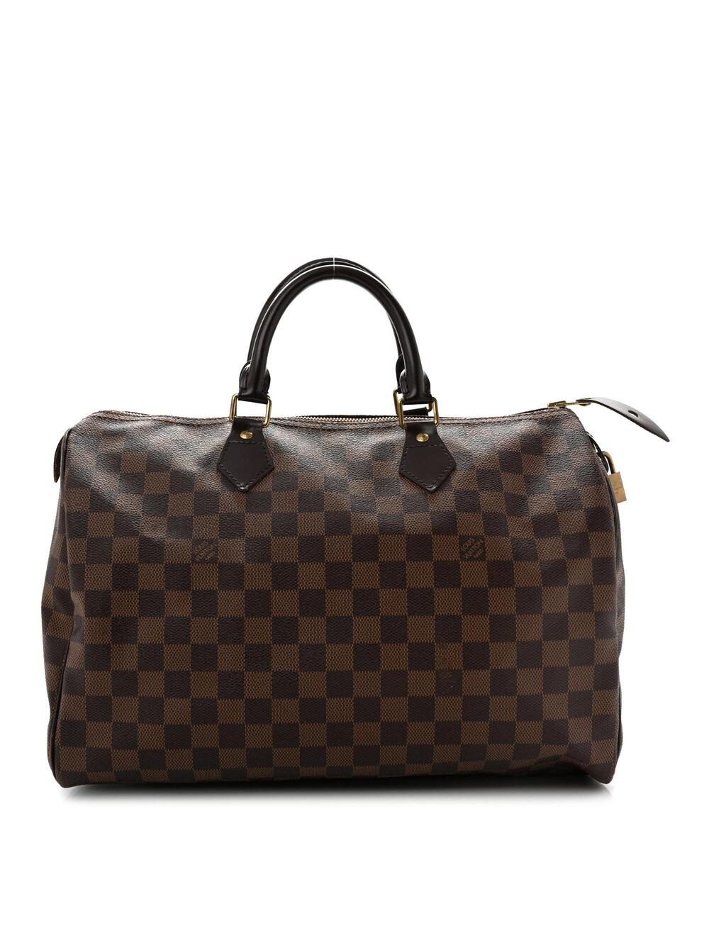 Louis Vuitton Damier Ebene Speedy 35 #363713L89B